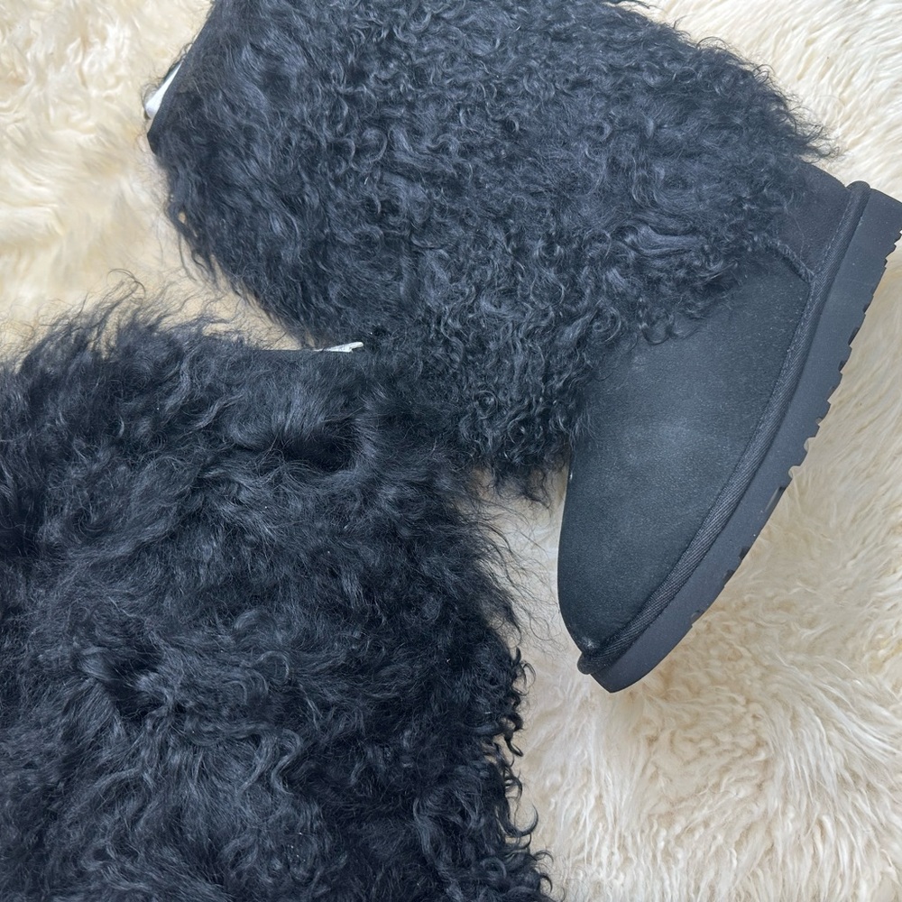 UGG SHEEPSKIN CUFF HIGH BOOT SIZE 6 - Picture 2 of 6